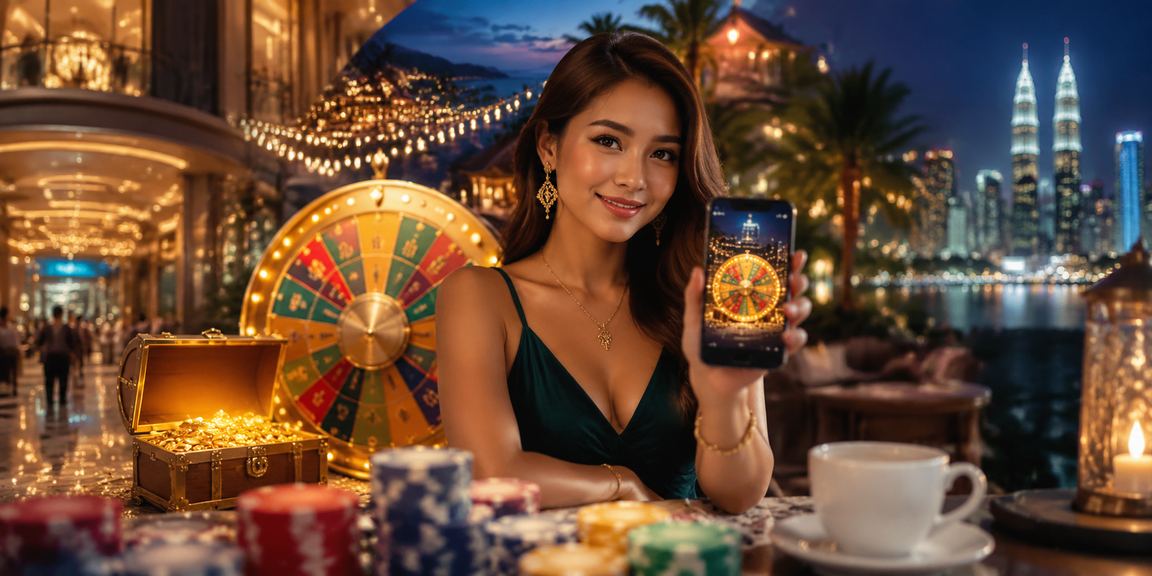 Permainan roulette kasino langsung bergaya Melayu di Langkawi melalui taxi66